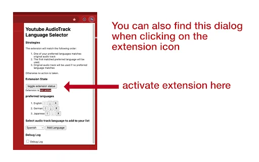 YouTube Audio Selector: Atur Bahasa Audio YouTube Otomatis - Screenshot 2