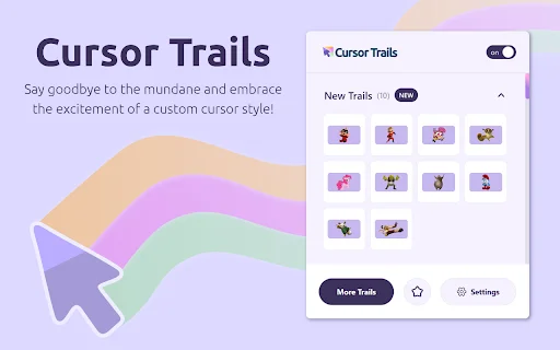 Download Cursor Trails Terbaru – Kustomisasi Kursor Browser - Screenshot 1