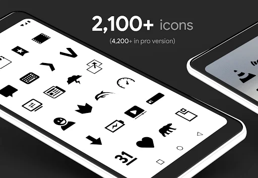 Download Flight Dark – Icon Pack Terbaru – Ikon Minimalis Gelap - Screenshot 14