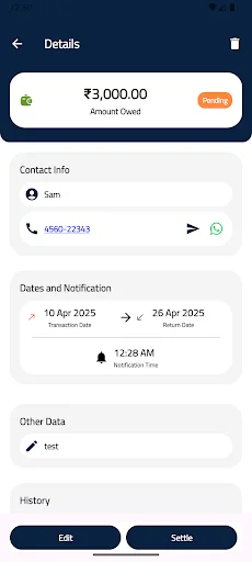 Download LoanLog Terbaru – Kelola Hutang Piutang dengan Mudah - Screenshot 2
