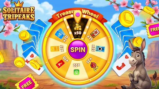 Download Solitaire TriPeaks Idle Farm – Game Kartu Santai - Screenshot 5