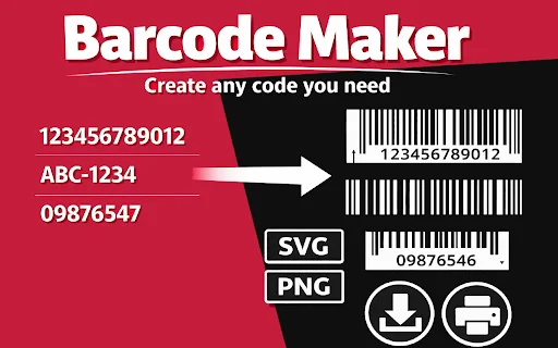 Barcode Maker: Buat Kode QR dan Barcode Cepat & Gratis - Screenshot 1