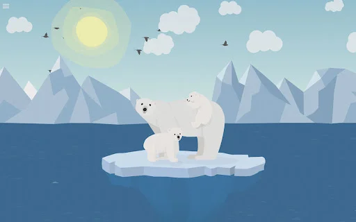 Download Polar Tab Terbaru – Tema Penguin Lucu & Game Seru - Screenshot 3