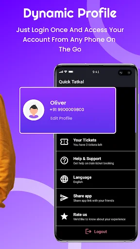 Download Quick Tat Kal – Pesan Tiket Kereta IRCTC Cepat & Mudah - Screenshot 13