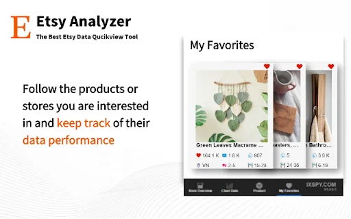 Etsy Analyzer: Analisis Data Toko & Produk Etsy Terlengkap - Screenshot 3