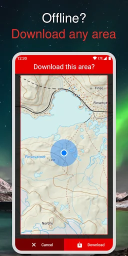 Download Norgeskart Terbaru – Peta Norwegia Paling Detail & Offline - Screenshot 3