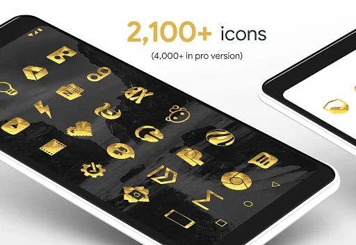 Download Gold Leaf Icon Pack Terbaru – Ikon Mewah Elegan - Screenshot 6