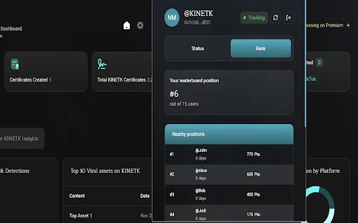 Download KINETK IP Network – Protect Creators & Earn Rewards - Screenshot 3