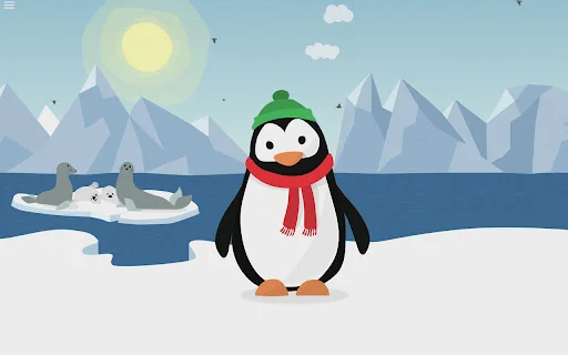 Download Polar Tab Terbaru – Tema Penguin Lucu & Game Seru - Screenshot 1