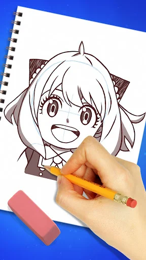 Download How to Draw Anime Terbaru – Tutorial Menggambar Mudah - Screenshot 8