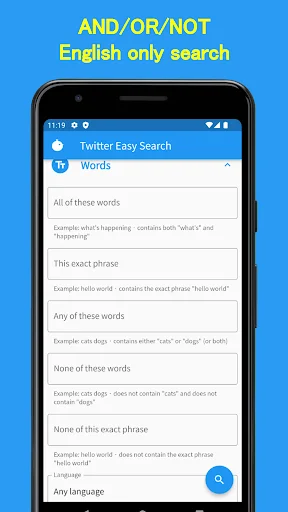 Unduh X/Twitter Easy Search Terbaru – Pencarian Canggih Gratis - Screenshot 4
