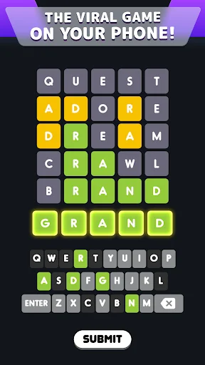 Download Wordle! Terbaru – Asah Otak dengan Teka-teki Kata Seru - Screenshot 1