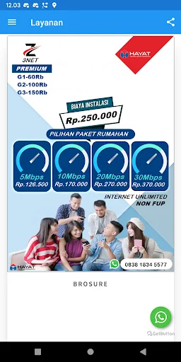 Download Z3NET Terbaru – Aplikasi Pembayaran Internet Cepat - Screenshot 19