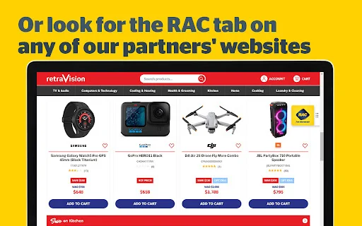 Ekstensi Browser RAC Member Benefits – Hemat Belanja Online - Screenshot 3