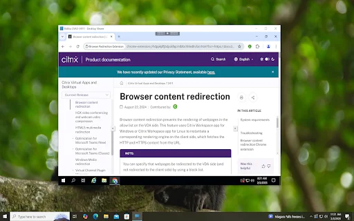 Download Citrix Browser Redirection Extension Terbaru Gratis - Screenshot 3