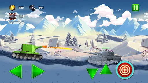 Download Tank Attack 5 | Tanks 2D Terbaru – Game Perang Seru - Screenshot 12