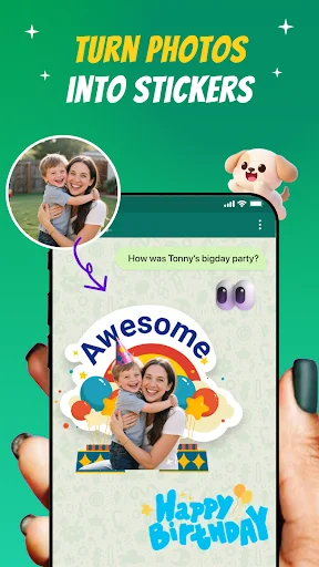Sticker Maker – Sticker Vibe Terbaru – Buat Stiker WA Gratis - Screenshot 6