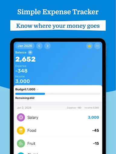 Download Expense Tracker: EasyBudget – Atur Keuangan Anda Mudah - Screenshot 7
