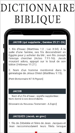 Download Dictionnaire de la Bible – Aplikasi Alkitab Offline - Screenshot 1