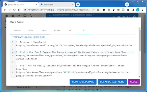 Abookmark: Pengelola Bookmark & Tab Chrome Terbaik – Unduh Gratis - Screenshot 4