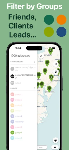Download Contact on Map Terbaru – Lihat Kontak di Peta Gratis - Screenshot 2