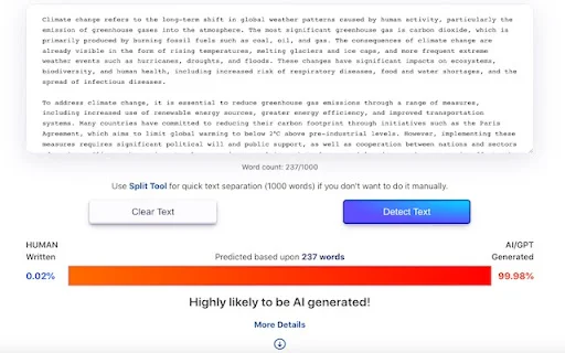 ZeroGPT.cc: Detektor AI Terbaik & Akurat – Unduh Gratis - Screenshot 4