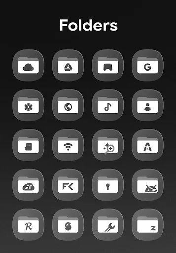 Download OneGlass 8 – Icon Pack Terbaru – Tampilan Minimalis - Screenshot 19
