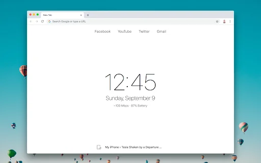 Download Minimo Terbaru – Tab Baru Minimalis & Elegan - Screenshot 2