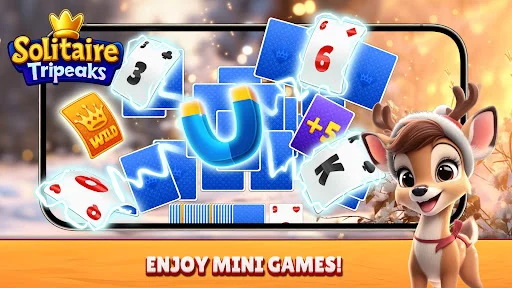 Download Christmas Solitaire TriPeaks – Game Kartu Santai Terbaik - Screenshot 2