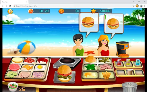 Unduh Beach Restaurant Game Terbaru – Simulasi Memasak Seru - Screenshot 3