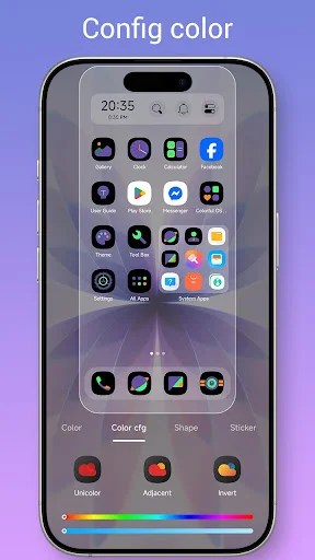 Download Colorful OS Launcher Terbaru – Ubah Tampilan HP Anda - Screenshot 3