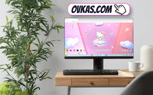 Download Pink Hello Kitty Live Wallpaper – Tema Kawaii Gratis - Screenshot 4