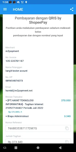 Download Z3NET Terbaru – Aplikasi Pembayaran Internet Cepat - Screenshot 7
