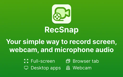 RecSnap: Perekam Layar Browser Terbaik & Gratis – Unduh Sekarang - Screenshot 4