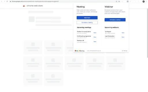 Download Zoho Meeting Terbaru – Konferensi Video & Webinar Gratis - Screenshot 1