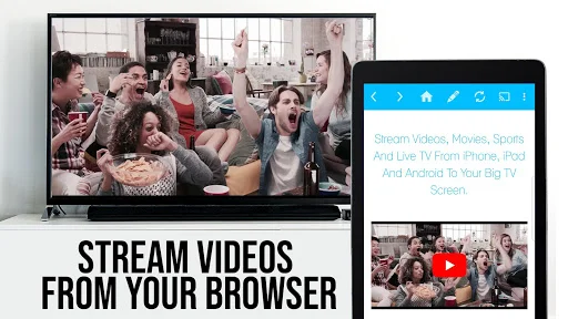 TV Cast untuk Android TV – Streaming Video Web ke TV dengan Mudah - Screenshot 6