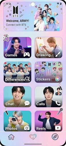 Download BTS ARIRANG: ARMY Offline Game – Main Game & Chat BTS - Screenshot 1