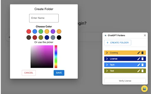 ChatGPT Folders: Atur Chat Anda dengan Rapi & Mudah Terbaru - Screenshot 2