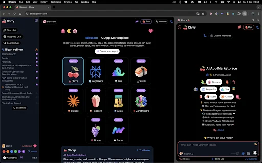 Chrry AI – Asisten AI Sidebar Terbaik untuk Produktivitas Anda - Screenshot 1