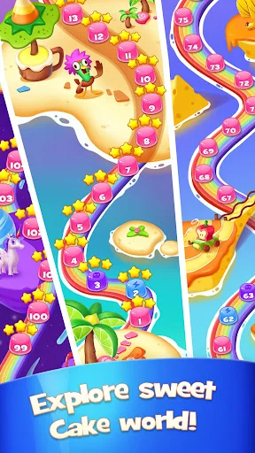 Download Cake Crush Match 3 Blast Mania – Game Puzzle Seru - Screenshot 5