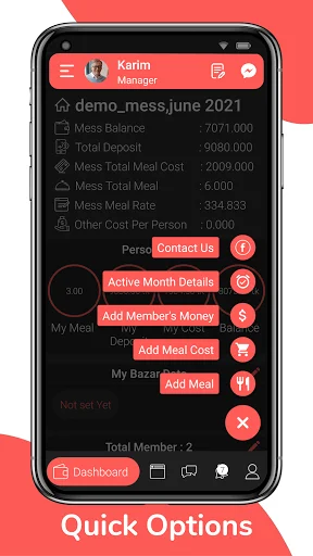 Unduh Mess Manager APK Terbaru – Kelola Pengeluaran Makan Praktis - Screenshot 9