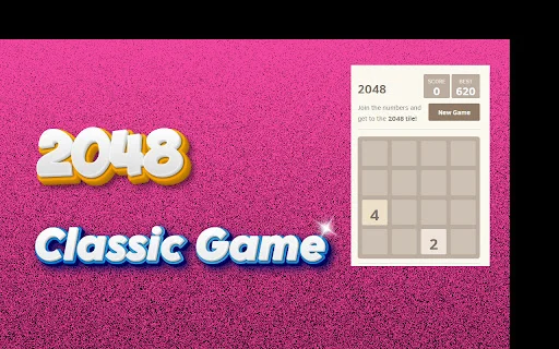 Download Game 2048 Chrome Terbaru – Game Puzzle Offline Gratis - Screenshot 1