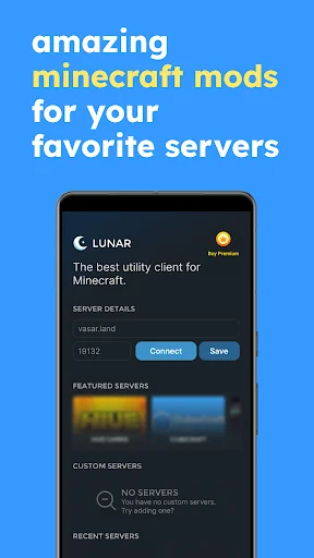 Download Lunar for Minecraft: BE Terbaru – Fitur Mod Gratis - Screenshot 1