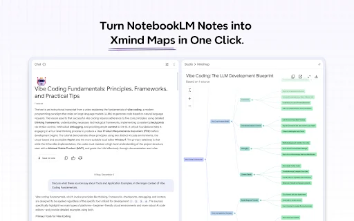 Download NotebookLM MindMap Exporter Terbaru – Ekspor ke Xmind - Screenshot 1
