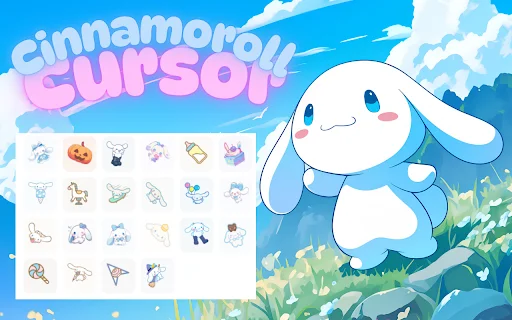 Download Cinnamoroll Cursor Chrome – Kursor Sanrio Lucu - Screenshot 1