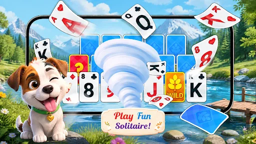 Download Solitaire TriPeaks: Journey – Mainkan Kartu Offline - Screenshot 1