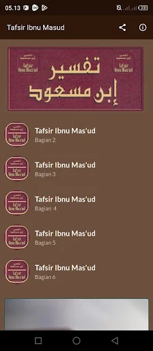 Download Tafsir Ibnu Masud & Terjemah Terbaru – Aplikasi Islami - Screenshot 8