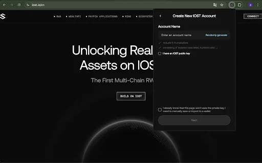 Download iWallet Pro Terbaru – Kelola Aset IOST Mudah & Cepat - Screenshot 2