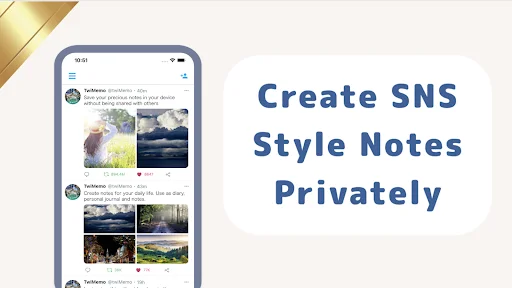 Download TwiMemo Versi Terbaru – Catatan Harian Gaya SNS Gratis - Screenshot 7