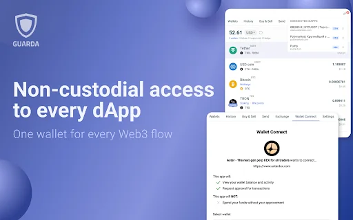 Download Guarda Crypto Wallet – Dompet Multi-Chain Aman & Mudah - Screenshot 1